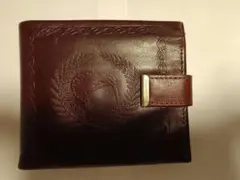ニュージーランド　本革二つ折り財布