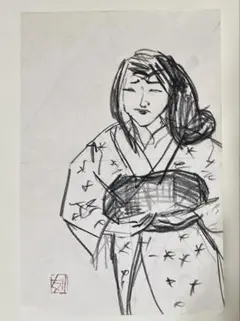 原画 デッサン 須田剋太 - メルカリ