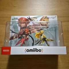 未開封　amibo ダブルセット　〔ホムラ/ヒカリ〕スマブラ　ゼノブレ