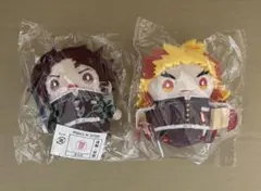 【匿名】 煉獄杏寿郎 まめめいと 無限列車編 鬼滅の刃 竈門炭治郎 ぬいぐるみ