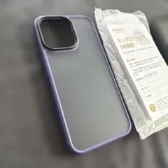 未使用iPhone15pro max用NIMASO パープルソフトケースのサムネイル