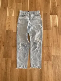 UNIQLO ペグトップハイライズジーンズ