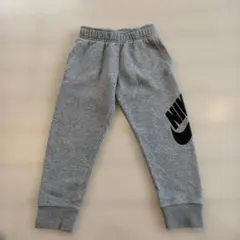 NIKE キッズ スウェットパンツ グレー　ナイキ　104-110 楽パン