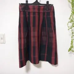 BURBERRY チェック柄 タイトスカート 38