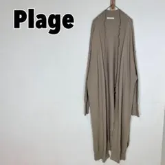 ♥Plage♥ プラージュ カシミヤ混 ダメージロングカーディガンのサムネイル