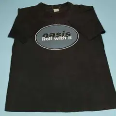 古着 Oasis Roll With It Tシャツ バンドTのサムネイル