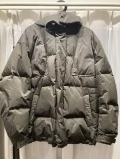 UNIQLO ＋j 廃盤　 ダークグレー フード付きダウンジャケット