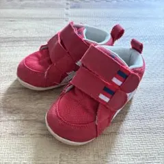 asics アシックス　赤　スニーカー　13.0 ベビーシューズ