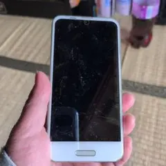 AQUOS sense (SHV40) SilkyWhite UQmobile - メルカリ