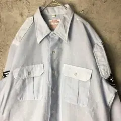 A1742古着　シャツ　水色