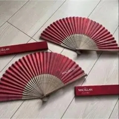 THE MACALLAN ザ・マッカラン オリジナル扇子 2本セット