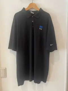 NIKE GOLF ポロシャツ NetApp刺繍入り ブラック XL
