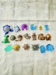 ポケモンフィギュア まとめ売り 初代 平成 メタル クリア ミュウ ミュウツー