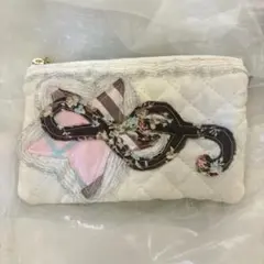 ハンドメイド ポーチ バレエコア ウィッシュコア