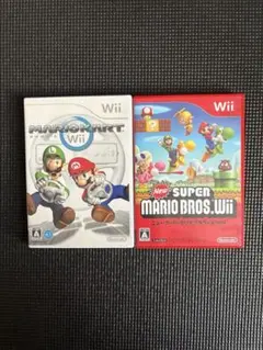 Wii マリオ　ソフト2点