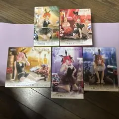 五等分の花嫁　Desktop Cute -バニーver.-セット