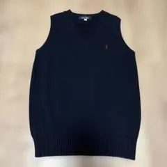 EASTBOY紺Vネックベスト L