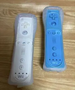 Wiiリモコン 2個セット ホワイト ブルー