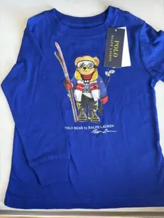 【新品未使用】ラルフローレン ポロベア長袖Tシャツ ロンT 3T/100