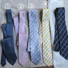 ネクタイ　まとめ売り　５本セット