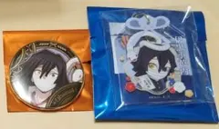 鬼滅の刃 伊黒小芭内 巳年 缶バッジ 大晦日 お守り風アクリルキーホルダー