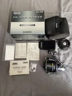 SHIMANO - takaramusukoです❗️06スピンパワー替スプール付極美品‼︎ SHIMANO - takaramusukoです❗️06スピンパワー替スプール付極美