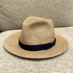 override ストローハット 中折れハット