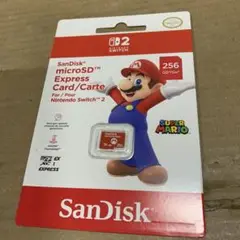 新品未開封SanDisk microSD Express Card 256GB