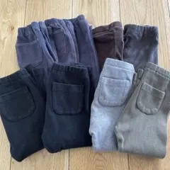 ユニクロ　90 レギンス　9枚　保育園　まとめ売り