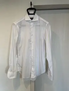定価7900円　鎌倉Maker's Shirt スリムフィット ホワイトシャツ