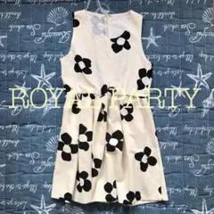 美品♦︎ROYAL PARTY  ノースリーブ花柄ワンピース