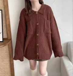 【未使用/完売品】ポロニットカーディガン ※値下げ