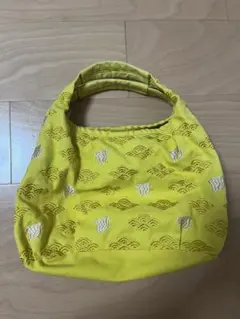 KUROCHIKU LINK 京都 くちろく トートバッグ 黄 イエロー
