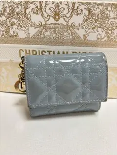 Dior 財布　水色