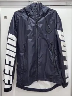 ダファー　ネイビー フード付き ナイロンジャケット