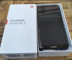 HUAWEI nova lite 2 ブラック　箱無し❗本体のみ❗
