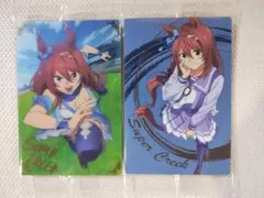 ウマ娘　シンデレラグレイ　ツインウエハース スーパークリーク　19 24 　2枚