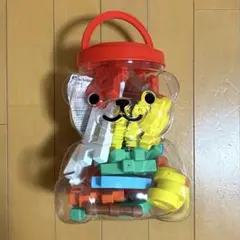 Gakken ニューブロック ハッピーくまボトル 欠品なし