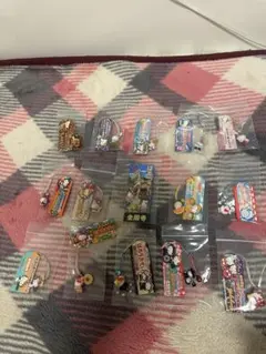 バ*ー様 ご当地キティ ハローキティ 地域限定ストラップ 15個セット W13