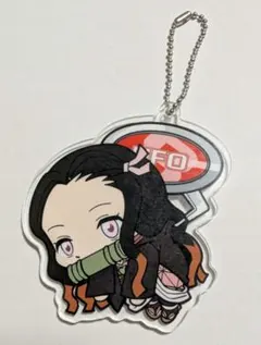 鬼滅の刃　竈門禰豆子　つままれアクリルキーチェーン