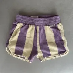 sproet&sprout ショートパンツ　パープルストライプ