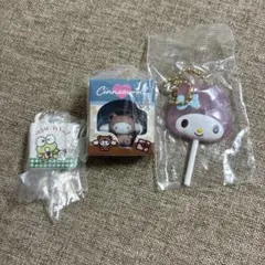 カプセルトイセット けろけろけろっぴ シナモロール マイメロディ