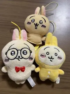 ちいかわ　うさぎ　ミニぬいぐるみ3体セット