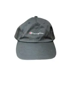 Champion グレー キャップ アメリカ国旗付き