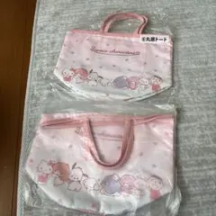 くじSanrio characters 丸底トートバッグ 2個セット