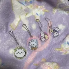치이카와 하치와레 우사기 열쇠 고리