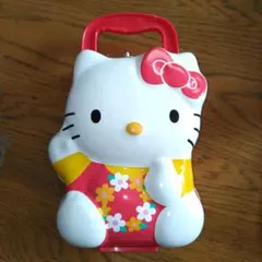 ハローキティ　 トランク型キーホルダー　コレクターズマスコット　ミニ缶 ハローキティ トランク型キーホルダー コレクターズマスコット