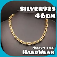 新品 超激レア ゴールド ネックレス ハードウェア チーン メンズ