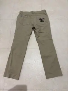 adidas ゴルフパンツ ベージュ メンズ