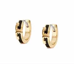 トリーバーチ　フープピアス　black toryburchのサムネイル